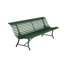 Fermob louisiane havebænk 200 cm - cedar green